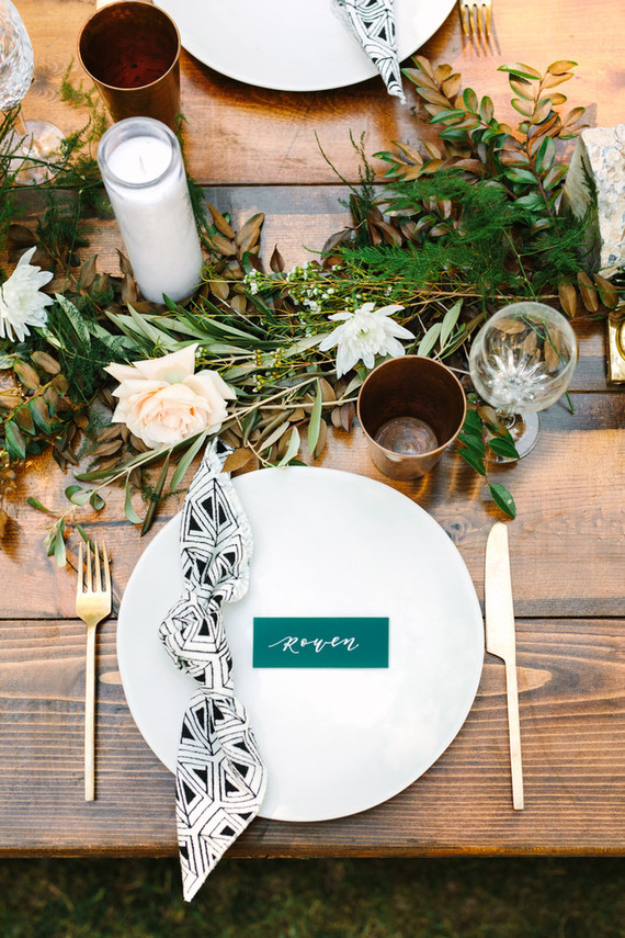 Project Darling: A woodsy enchanted emerald green wedding in Julian with an amazing story