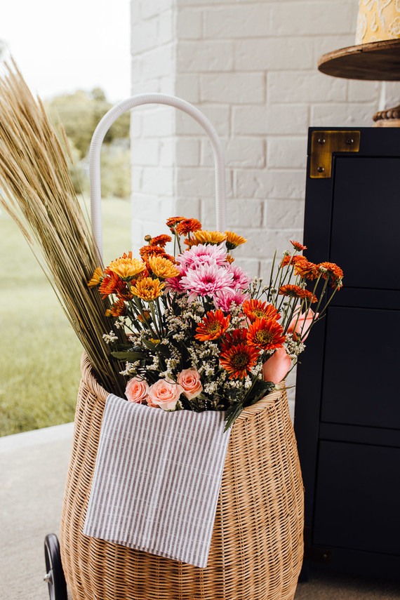 Modern prairie girl birthday party