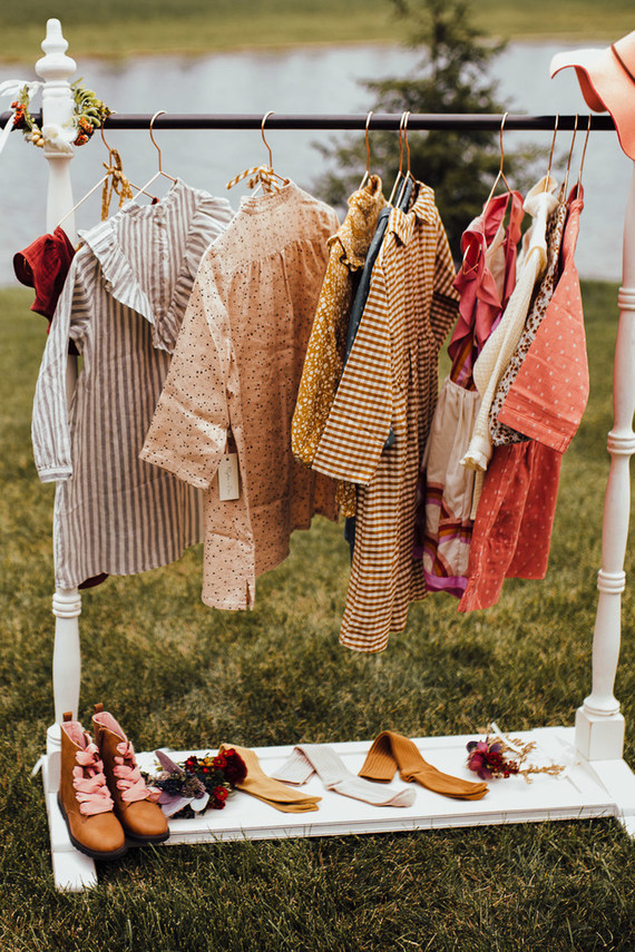 Modern prairie girl birthday party