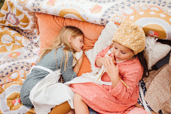 Modern prairie girl birthday party