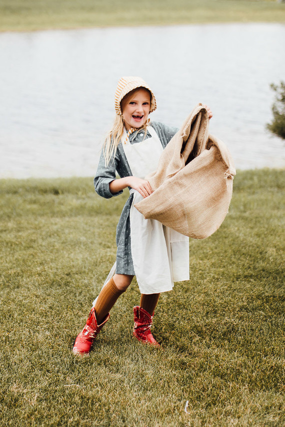 Modern prairie girl birthday party