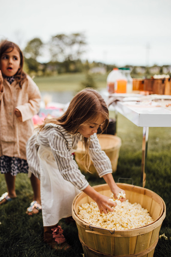 Modern prairie girl birthday party