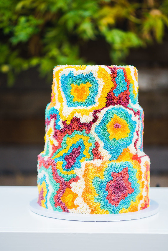 Ultra colorful modern Bat Mitzvah