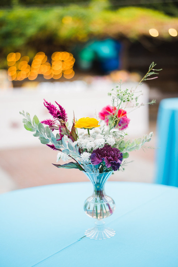 Ultra colorful modern Bat Mitzvah Inspiration