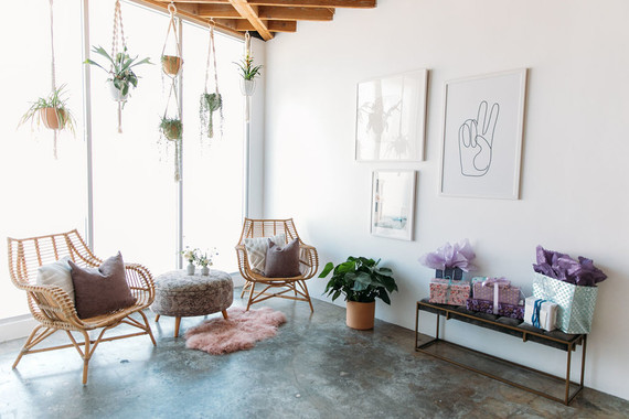 Cozy wintery baby shower at Festoon with Sterling Social