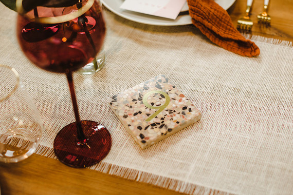 Modern tropical DTLA wedding with designer details at The Millwick