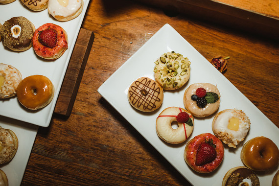 Modern tropical DTLA wedding with designer details at The Millwick