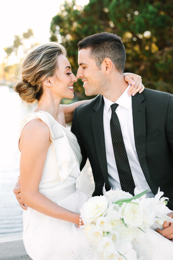 Effortless wedding day style