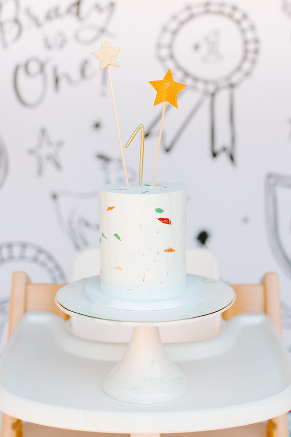 Greatest of All Time (G.O.A.T.) first birthday cake smash session