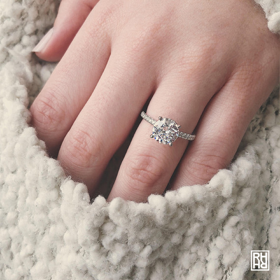 Rockher engagement rings