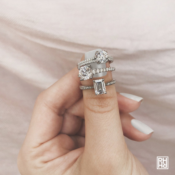 Rockher engagement rings