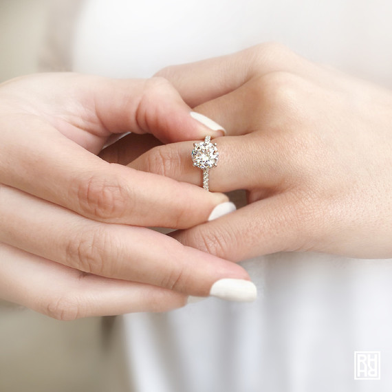 Rockher engagement rings
