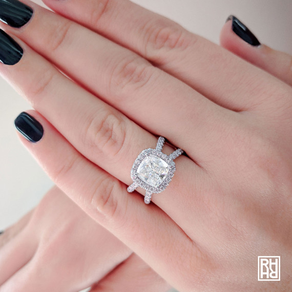 Rockher engagement rings