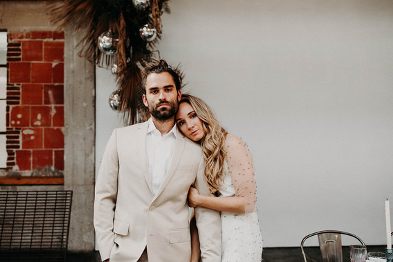 Indie boho city wedding at The Sandbox in San Diego