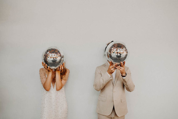 Indie boho city wedding at The Sandbox in San Diego Inspiration