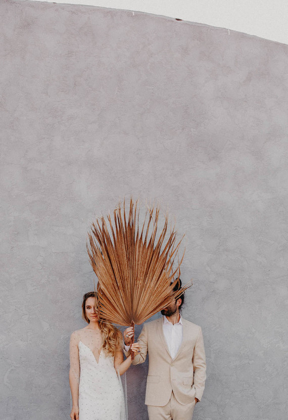 Indie boho city wedding at The Sandbox in San Diego Inspiration