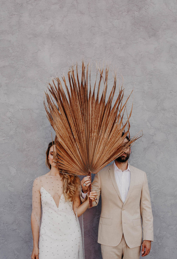 Indie boho city wedding at The Sandbox in San Diego Inspiration
