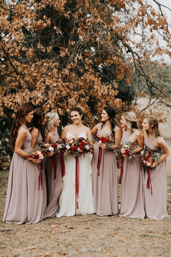 The most perfect fall wedding in apple country at Sacred Mountain in Julian, CA
