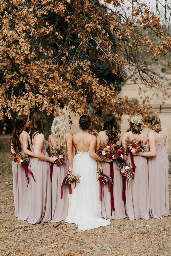 The most perfect fall wedding in apple country at Sacred Mountain in Julian, CA