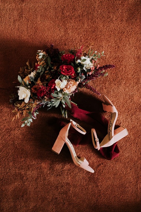 The most perfect fall wedding in apple country at Sacred Mountain in Julian, CA