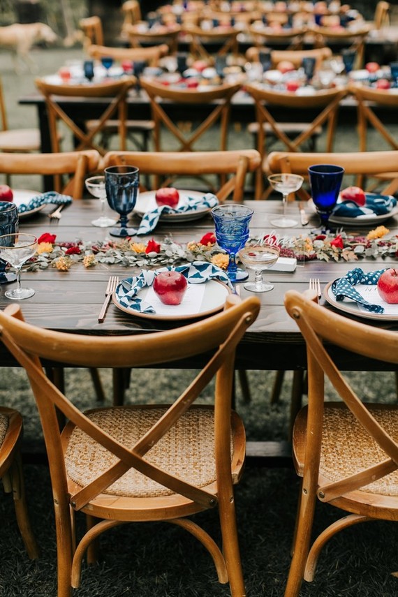 The most perfect fall wedding in apple country at Sacred Mountain in Julian, CA