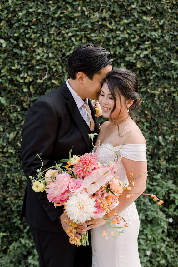 Modern foodie wedding at the Fig House