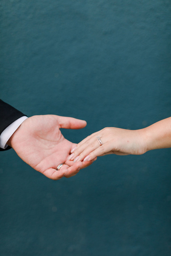 Modern foodie wedding at the Fig House