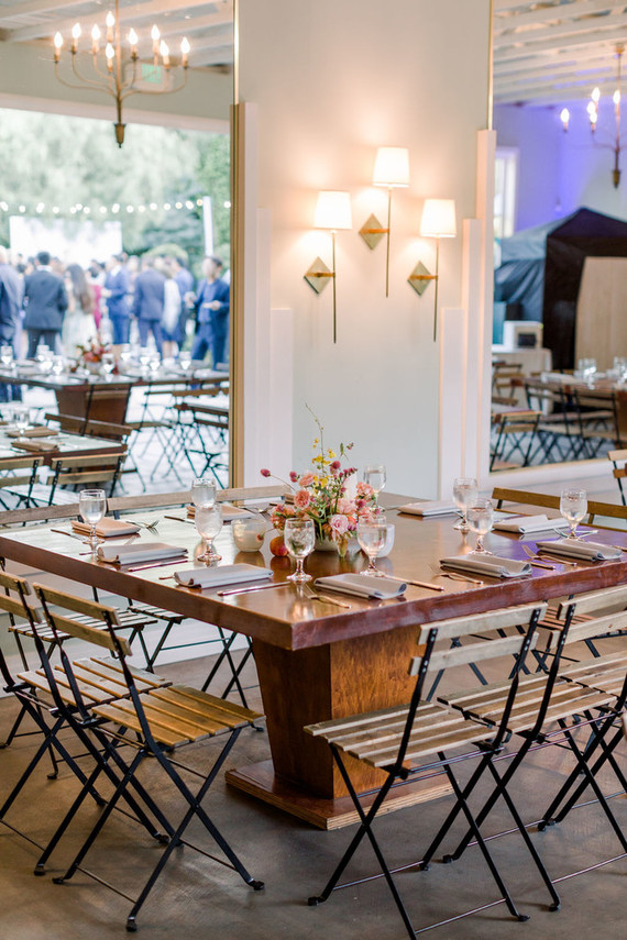 Modern foodie wedding at the Fig House