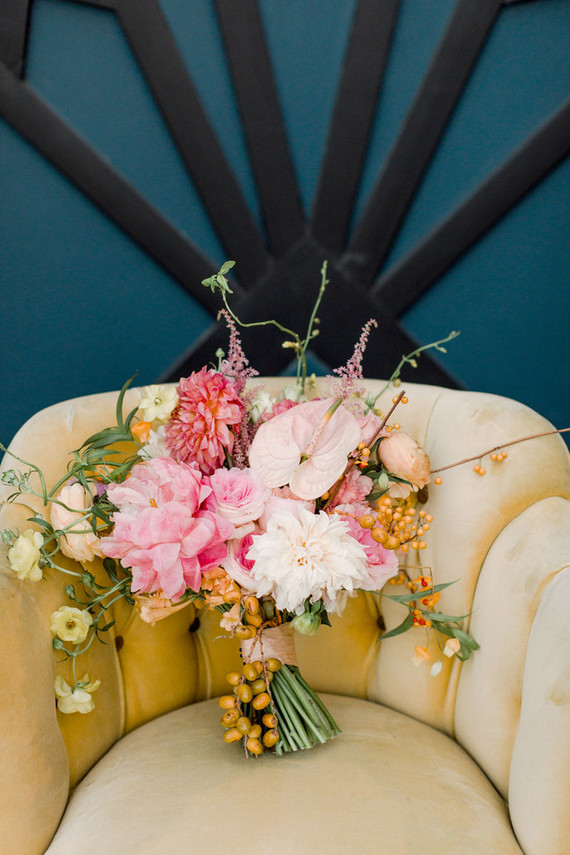 Modern foodie wedding at the Fig House