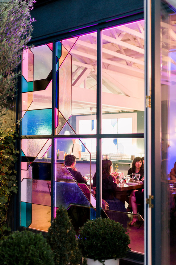 Modern foodie wedding at the Fig House