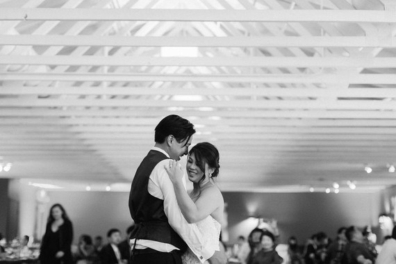 Modern foodie wedding at the Fig House