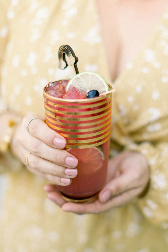 A rainbow Friendsgiving-inspired baby shower Inspiration