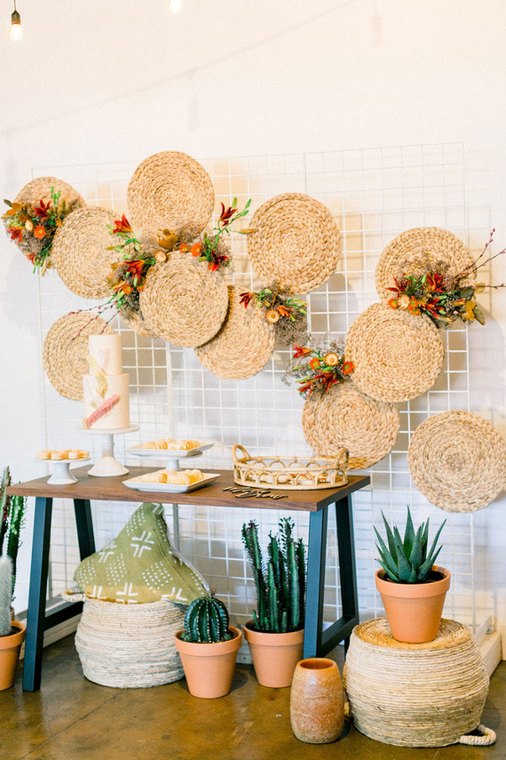 A rainbow Friendsgiving-inspired baby shower