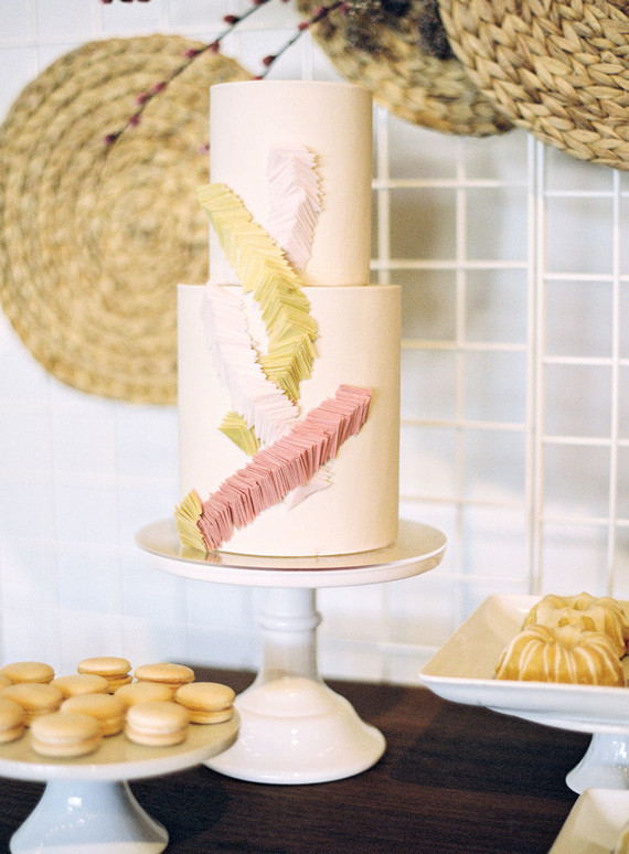 A rainbow Friendsgiving-inspired baby shower