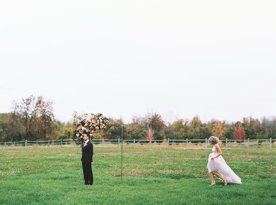 Amazing winter wedding fashion and bridal party style