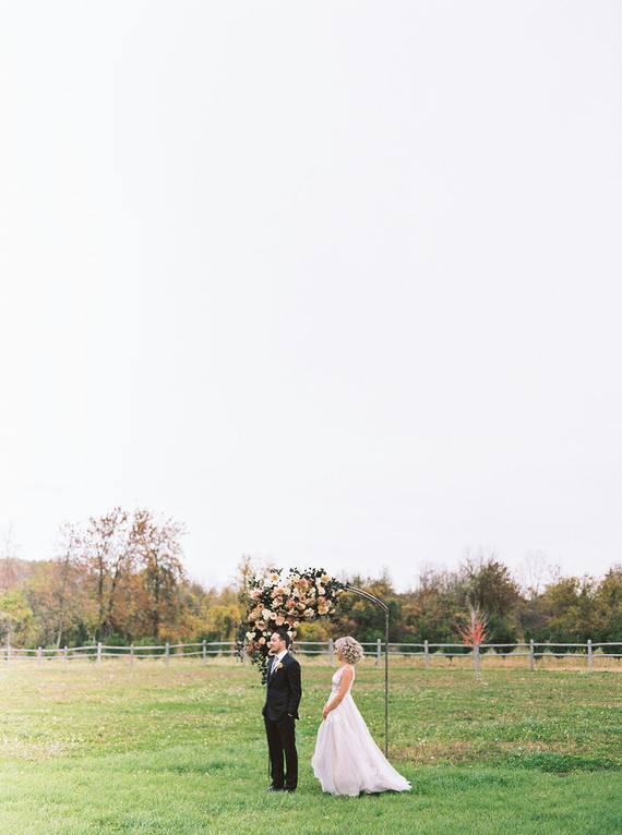 Amazing winter wedding fashion and bridal party style