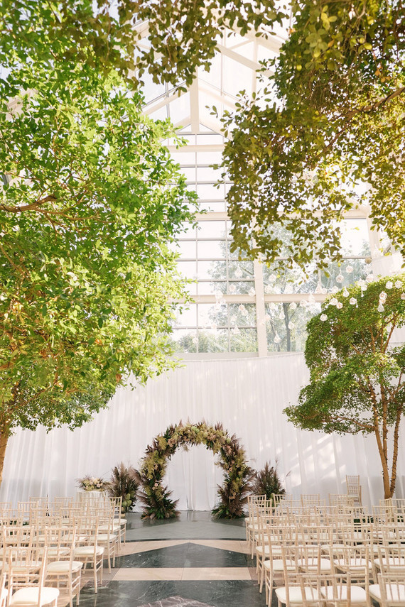 Ultra elegant, festive wedding at The Wintergarden in Rochester, NY