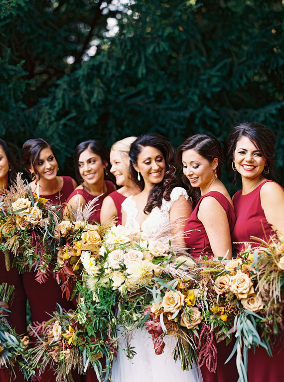 Ultra elegant, festive wedding at The Wintergarden in Rochester, NY