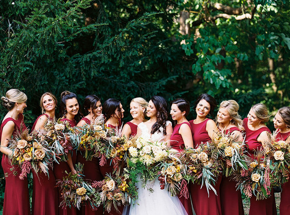 Ultra elegant, festive wedding at The Wintergarden in Rochester, NY