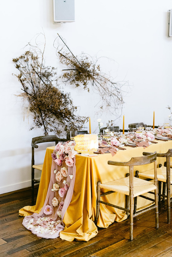 Golden wedding ideas