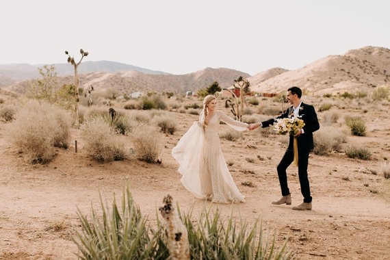 Ultra chic Joshua Tree wedding at Rimrock Ranch on 100 Layer Cake