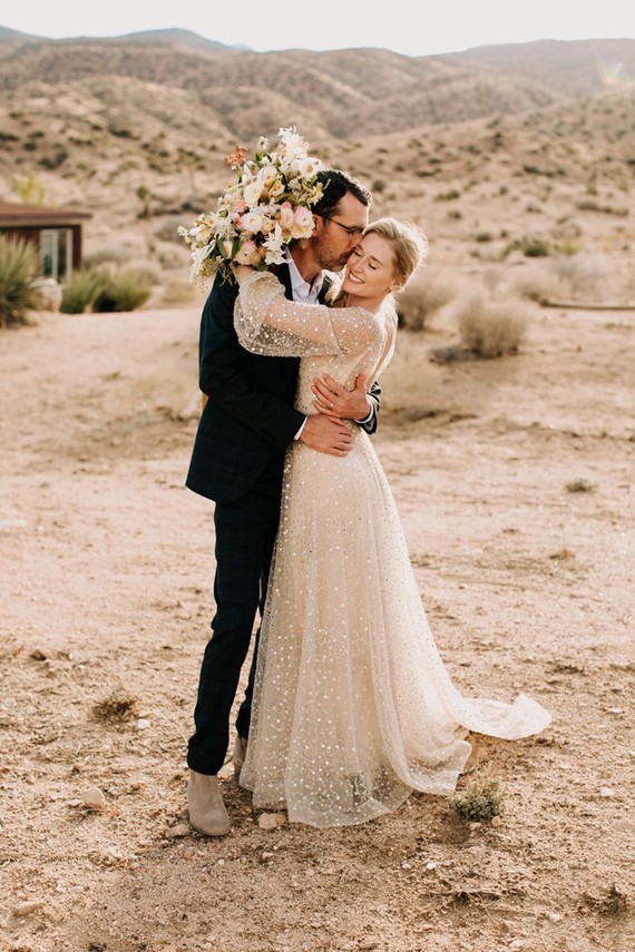 Ultra chic Joshua Tree wedding at Rimrock Ranch on 100 Layer Cake