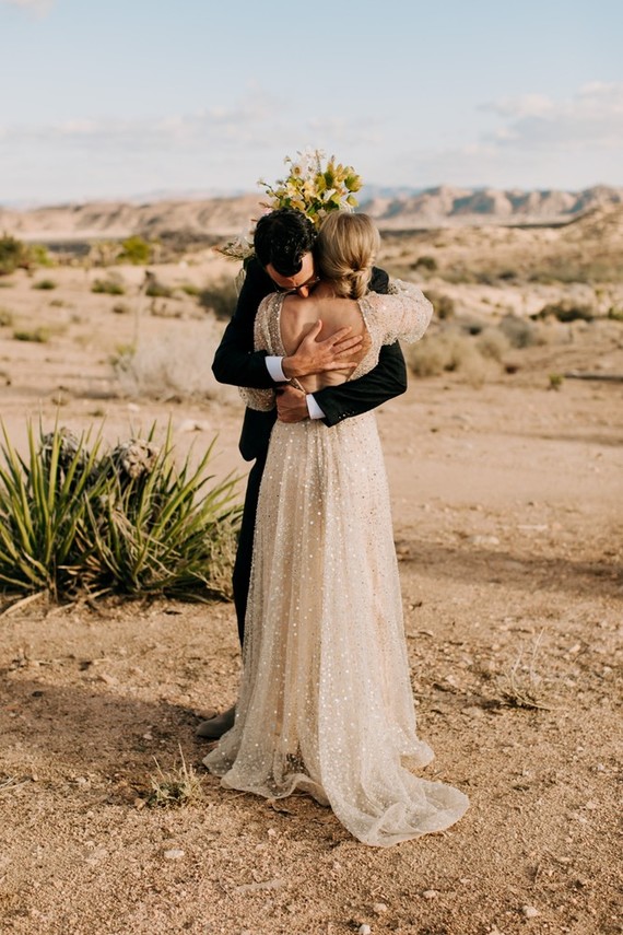 Ultra chic Joshua Tree wedding at Rimrock Ranch on 100 Layer Cake Inspiration