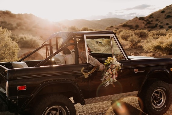 Ultra chic Joshua Tree wedding at Rimrock Ranch on 100 Layer Cake