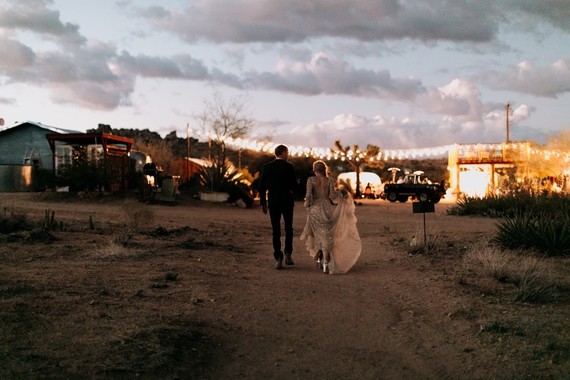 Ultra chic Joshua Tree wedding at Rimrock Ranch on 100 Layer Cake