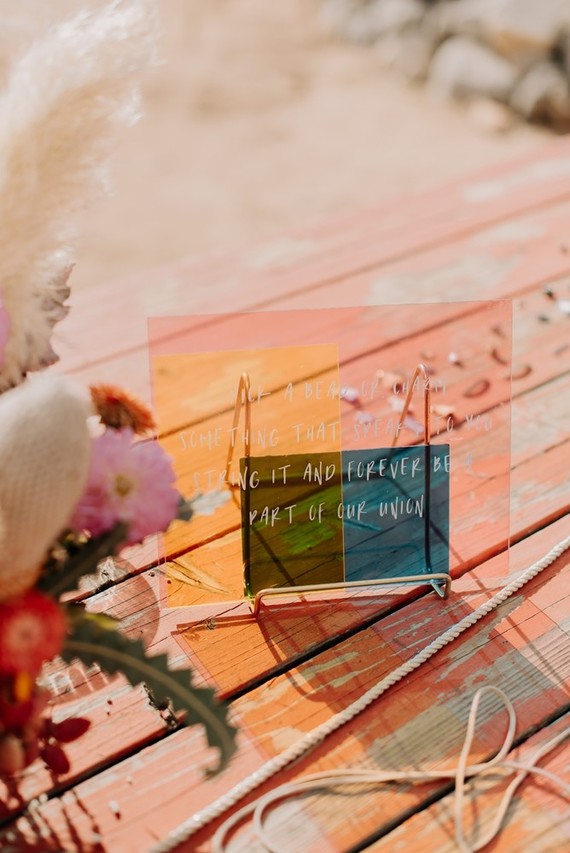 Ultra chic Joshua Tree wedding at Rimrock Ranch on 100 Layer Cake