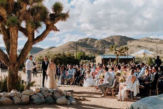 Ultra chic Joshua Tree wedding at Rimrock Ranch on 100 Layer Cake