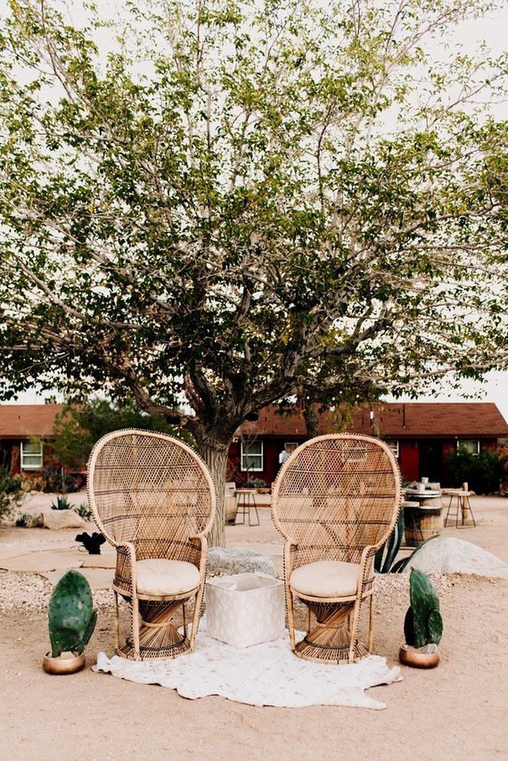 Ultra chic Joshua Tree wedding at Rimrock Ranch on 100 Layer Cake