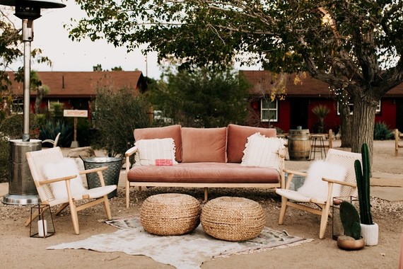 Ultra chic Joshua Tree wedding at Rimrock Ranch on 100 Layer Cake