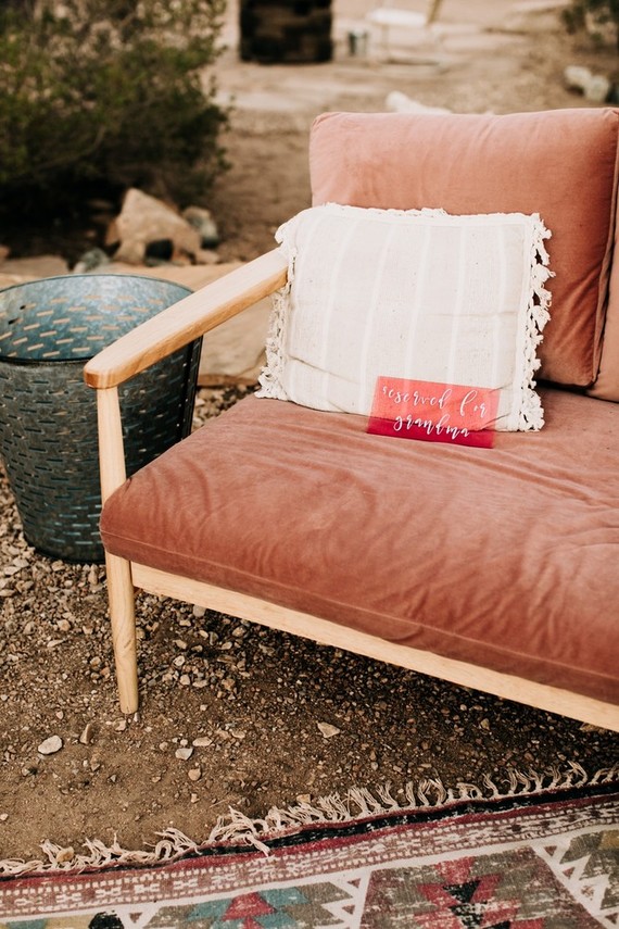 Ultra chic Joshua Tree wedding at Rimrock Ranch on 100 Layer Cake